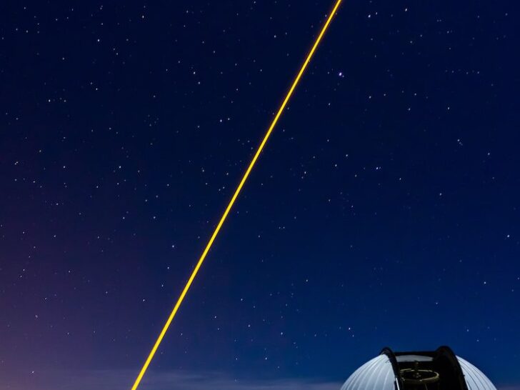 How Far Can a Laser Pointer Go? Go to the Moon?