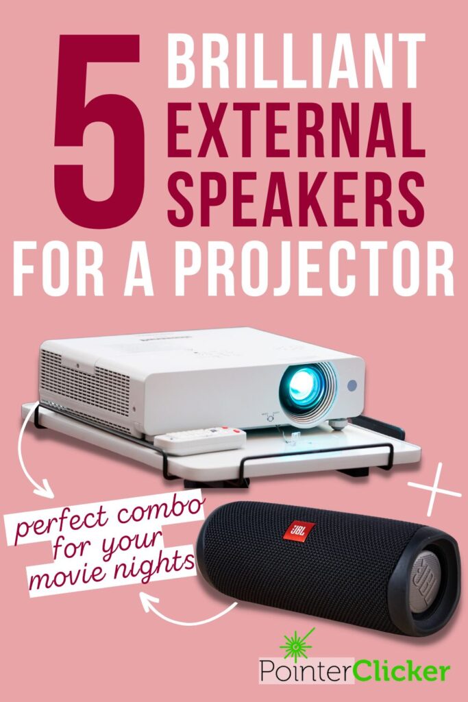 5 best external speakers for a projector to have a fun family movie night