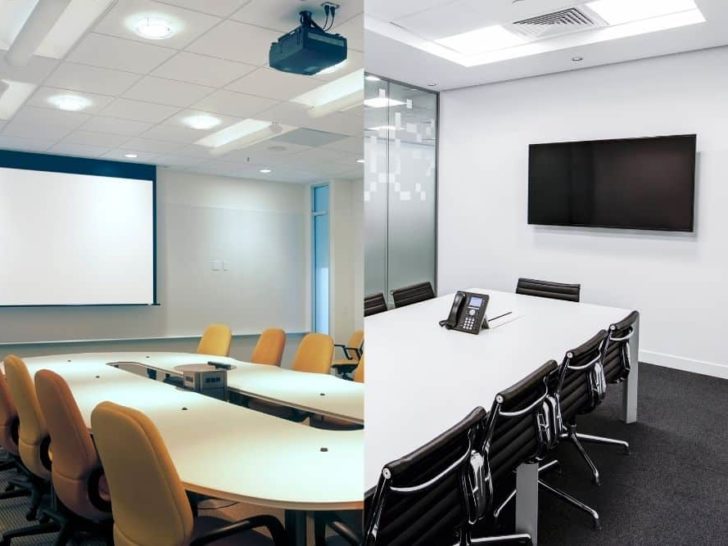 Conference Room Projector vs. TV: What Wins?
