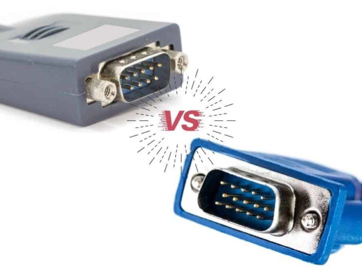 RS232 vs. VGA: All Things Considered