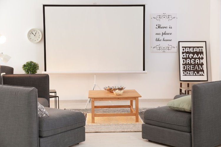 choose a screen with a gain that is recommended to go with your projector