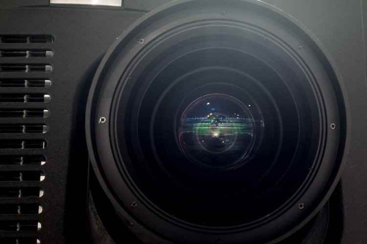 huge projector lens