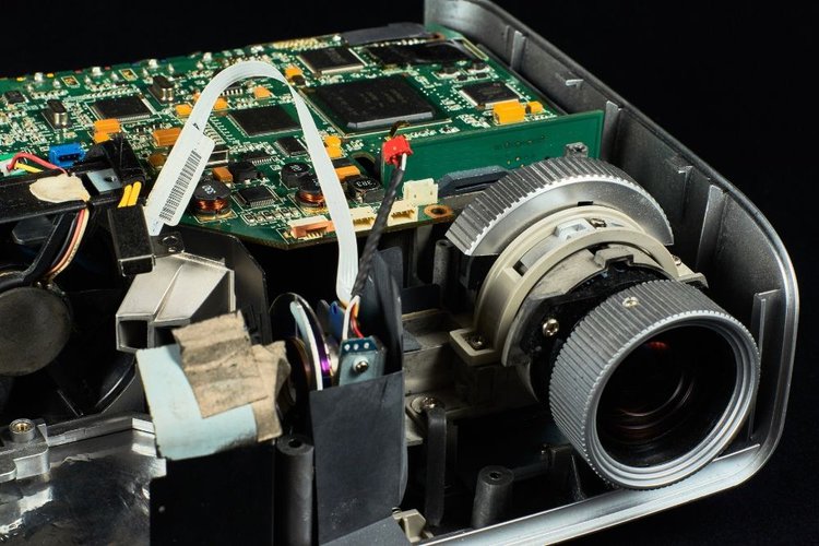 projector inside components
