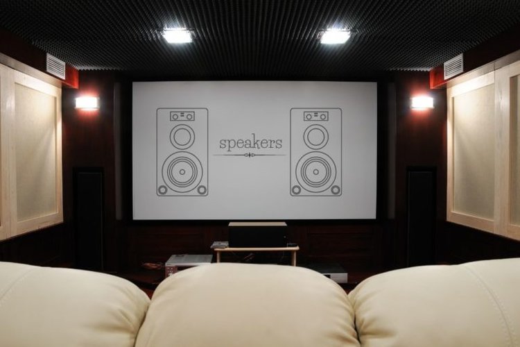 Acoustically Transparent Screen: How to Hide Speakers Behind Your Projector Screen