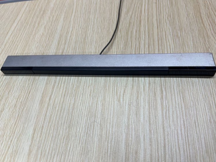 Wii sensor bar on a table