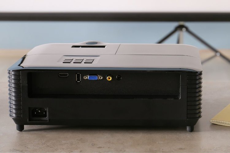 Common ports on a projector