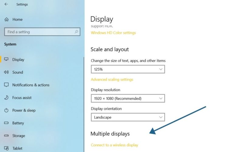 shortcut for screen duplicate