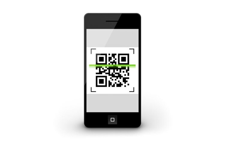 iphone tracking a QR code