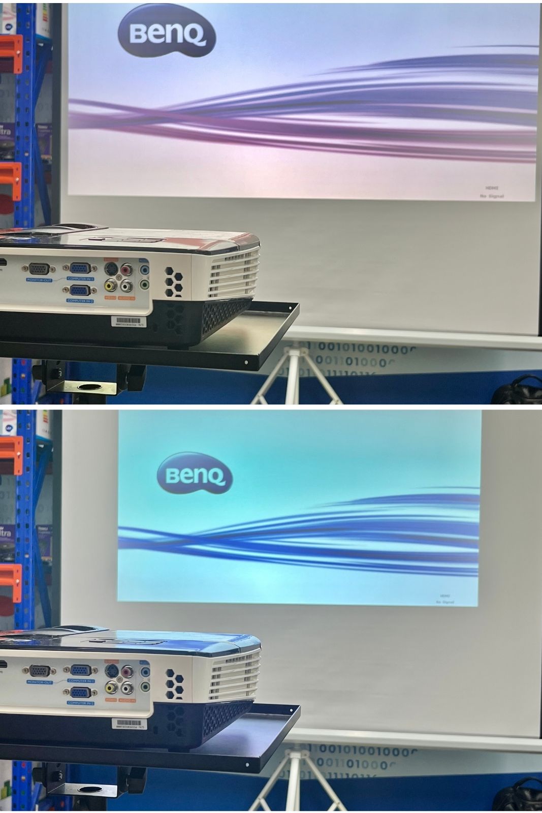 benq projector's zoom feature