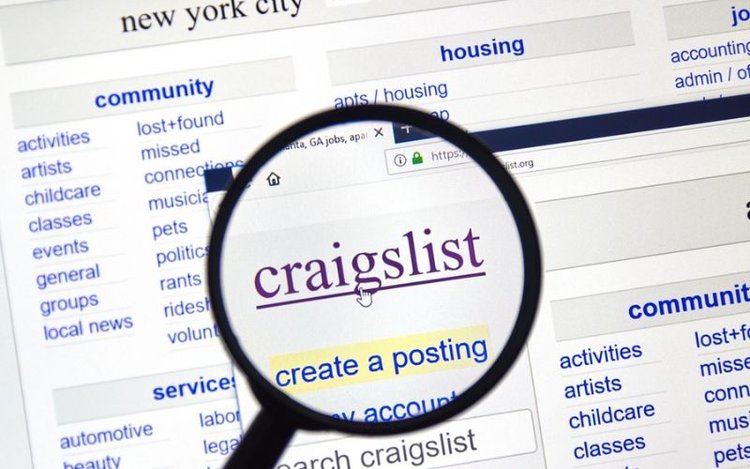 Craigslist website