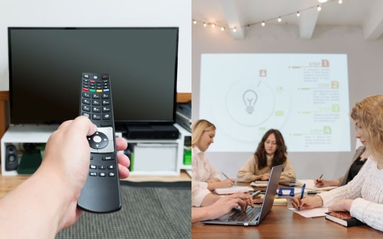 projector vs tv power consumption