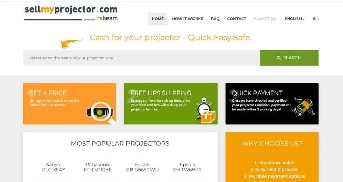 sellmyprojector website