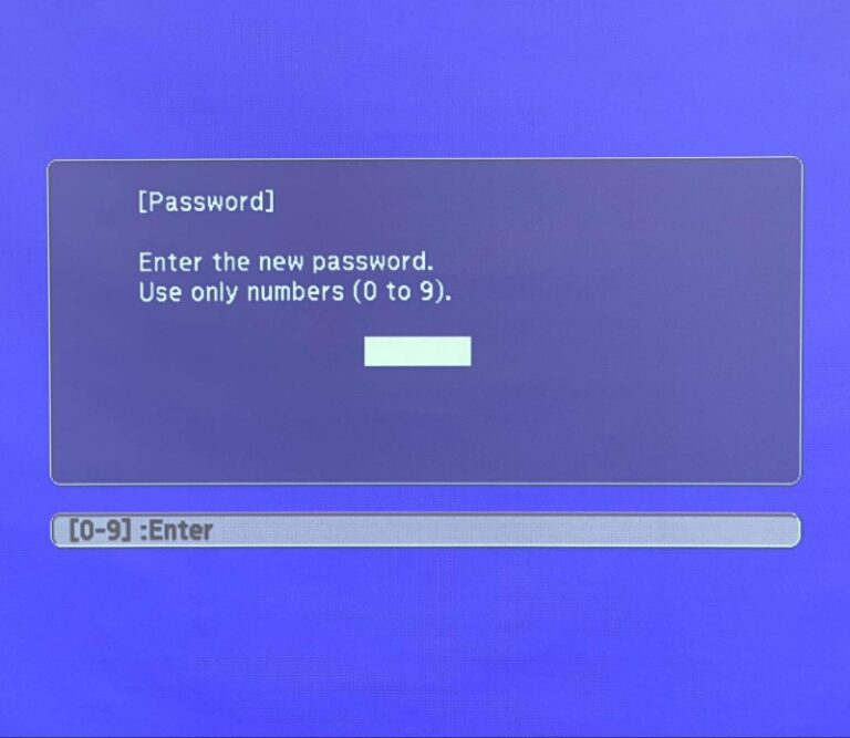 8 Quick Steps To Reset Your Epson Projector Password