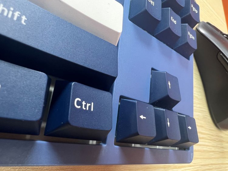 The Ctrl button from Akkon keyboard