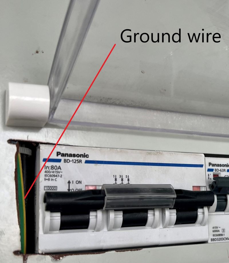 ground wire in AC electricity installation