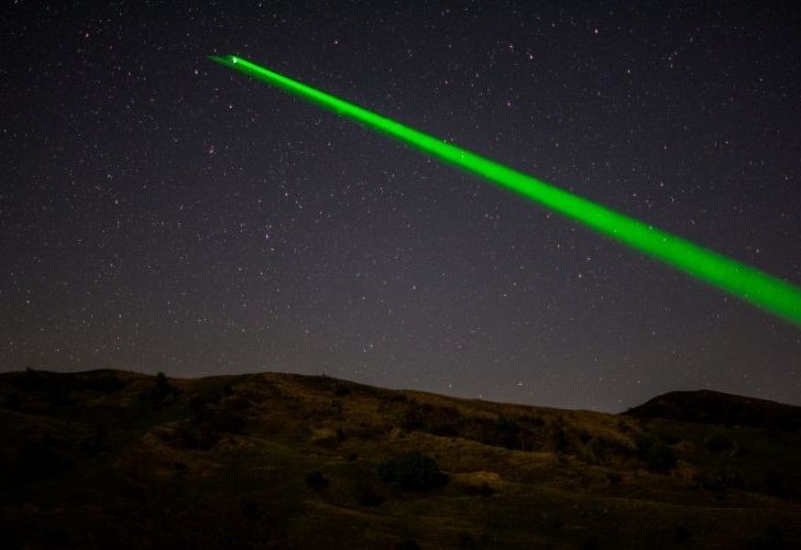 How Fast is a Laser Pointer?