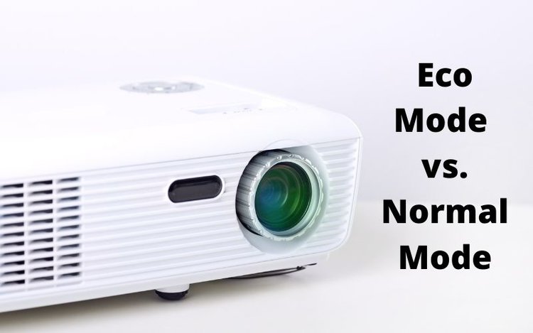 projector eco mode vs normal