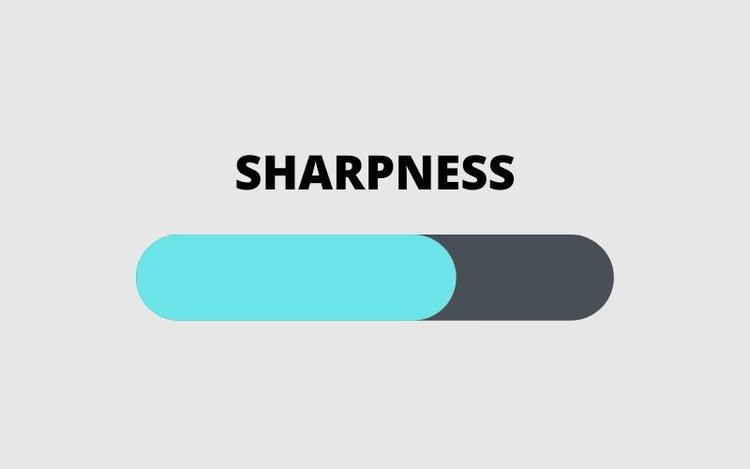sharpness adjustment