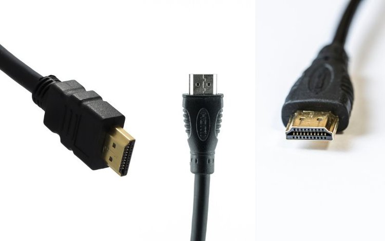 what size hole for hdmi cable