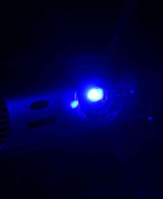 Flashing Blue Light on My Optoma Projector How To Fix It? Pointer
