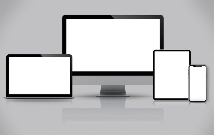 Blank screen display 