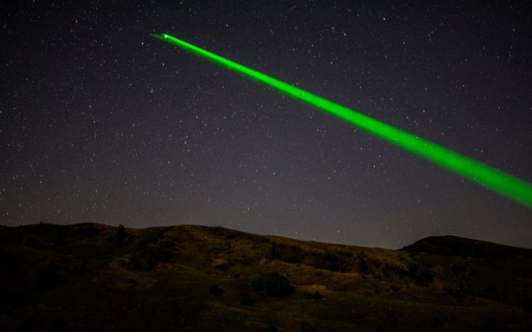 Can a Laser Pointer Reach the Moon?