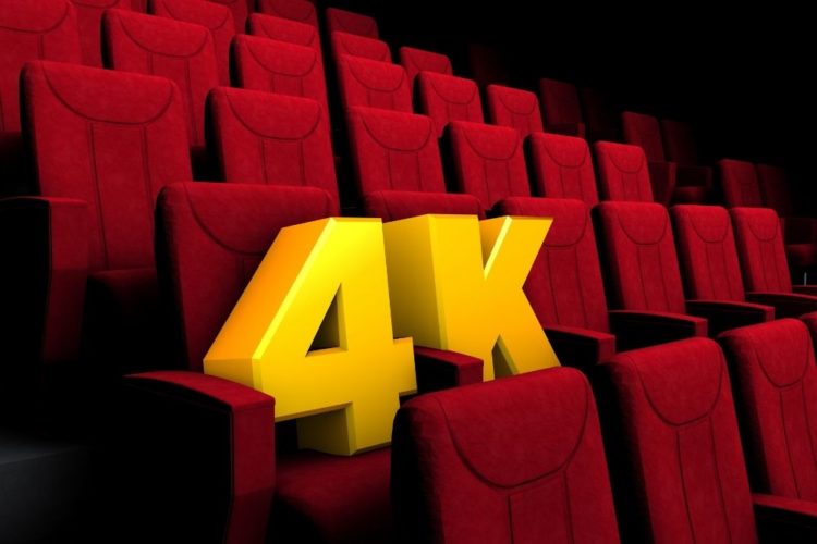 4K in a cinema