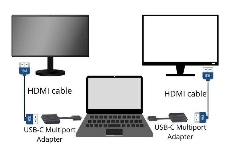 two monitor connector