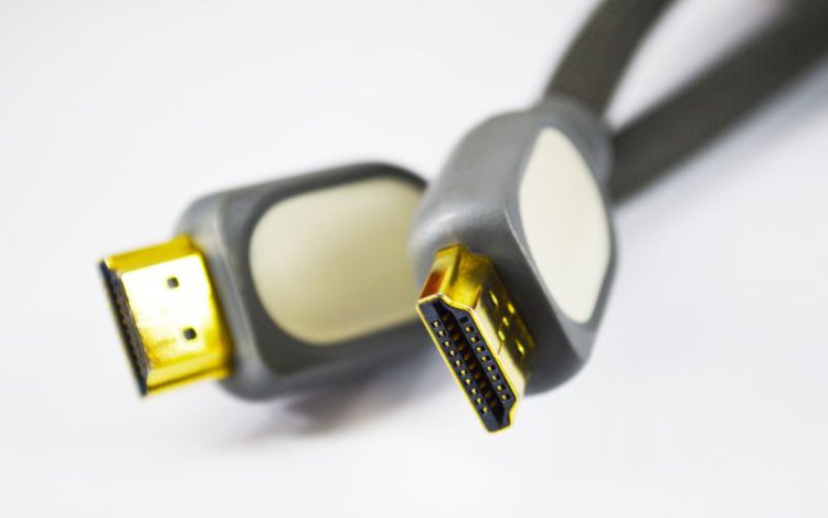 HDMI Cable in a white background