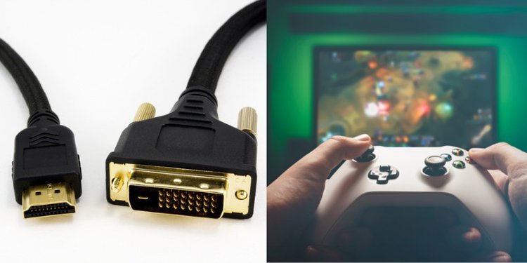 HDMI and DVI cable for gaming experience