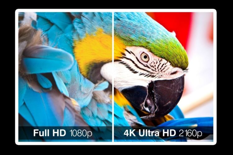 full HD 1080p vs 4K Ultra HD