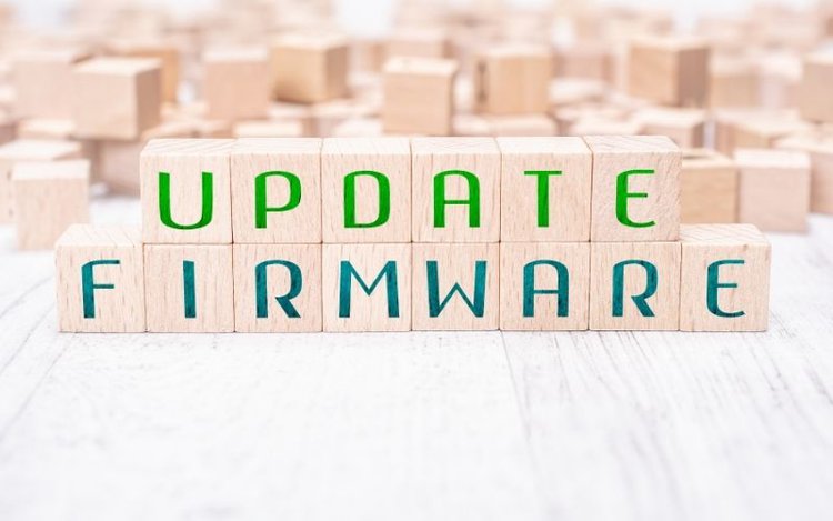 update firmware word on wood blocks