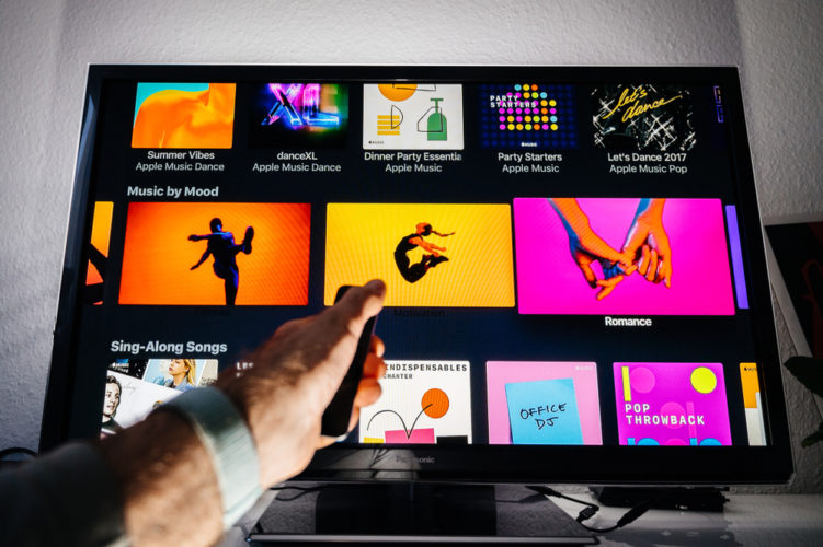 Apps and games on Apple TV