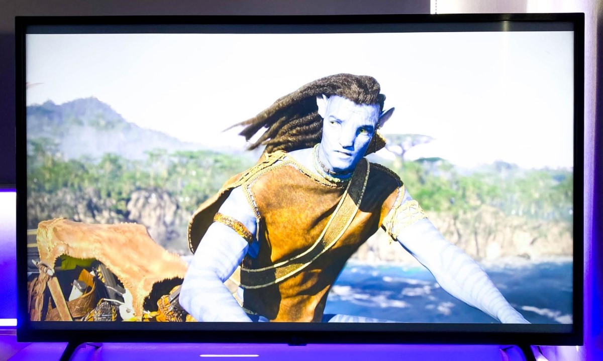 Avatar film looks washed out on a TV