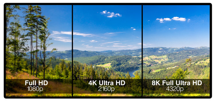 Can the human eye tell the difference between 4K and 8K?