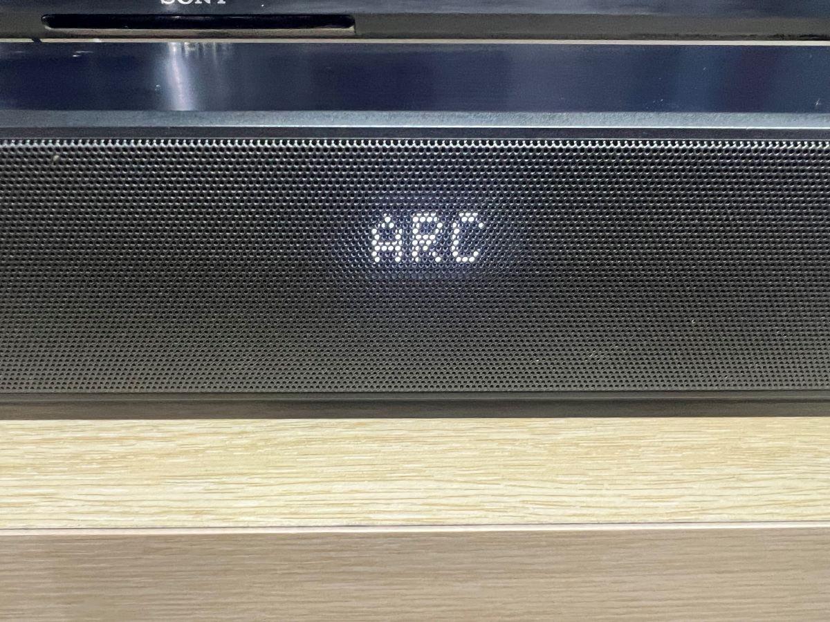 LG soundbar is in ARC mode and showing