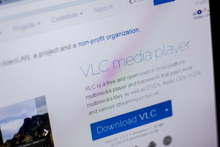 VLC website