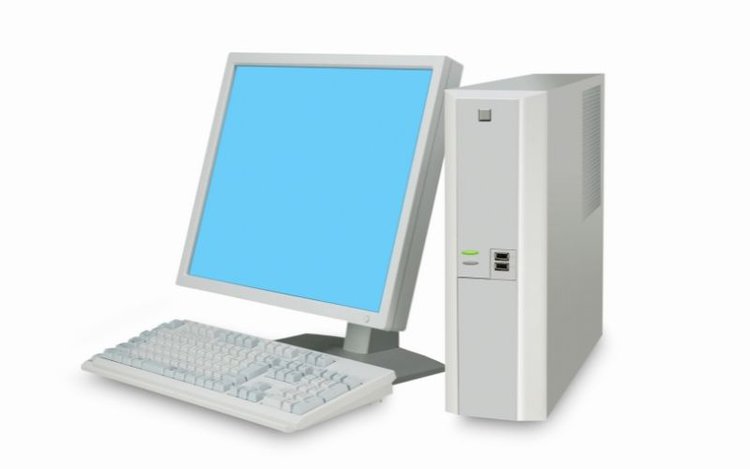 ein weißer PC