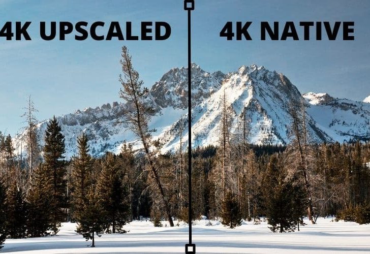 Native 4K vs. Upscaled 4K