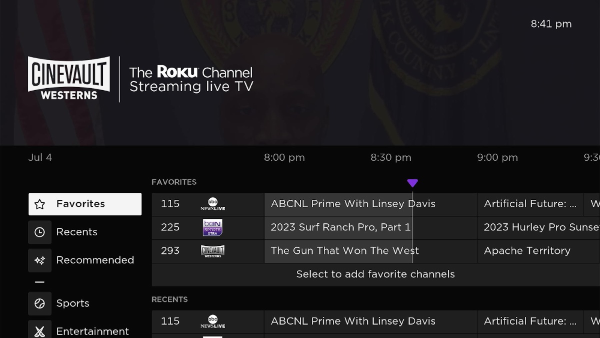 Time warner app on sale roku