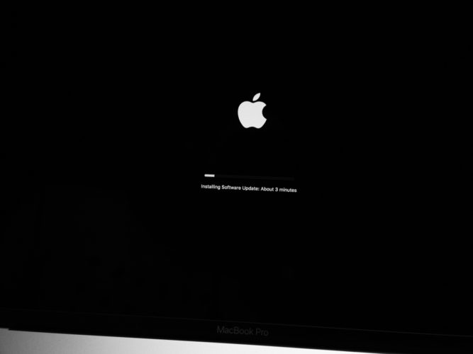 Updating MacOS on Macbook