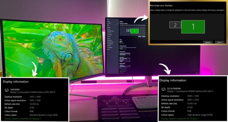How To Connect Dual 4K and 1080p Monitors Seamlessly Step-by-Step