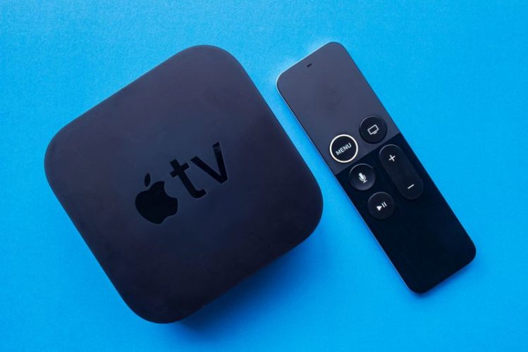 Apple TV device and remote