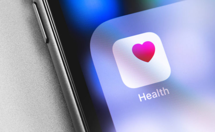 Health app on Iphone