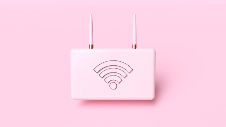 Pink wifi module