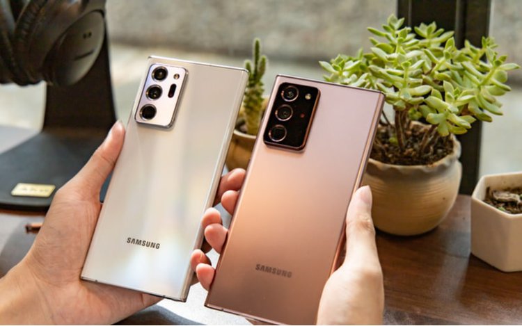 Samsung Note 20 ultra smart phones
