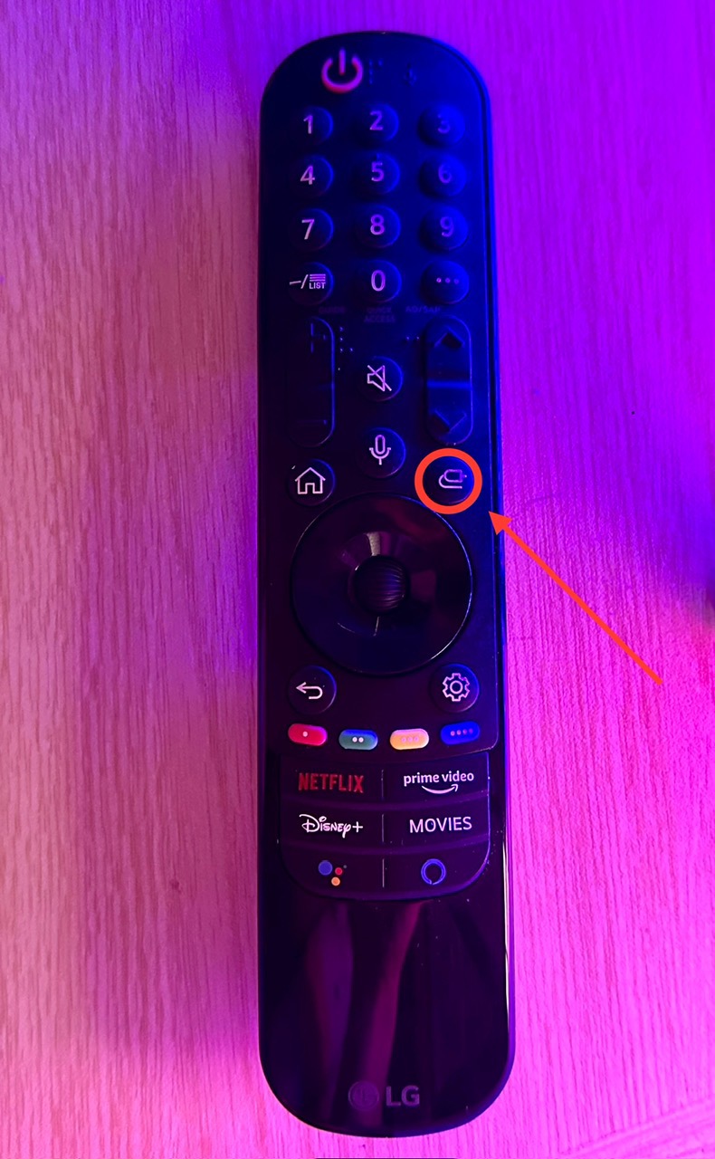 TV remotes with input buttons highlighted and pointed