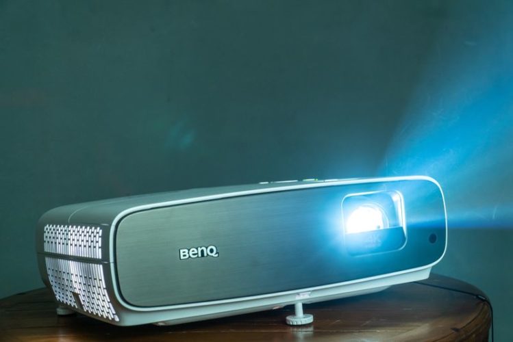 a BenQ projector