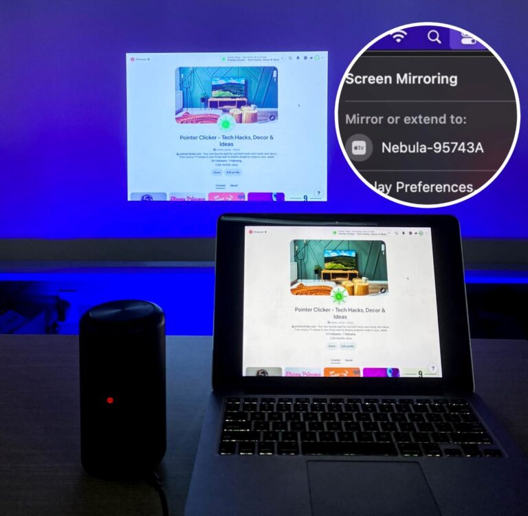 How to Effortlessly AirPlay to a Nebula Projector?