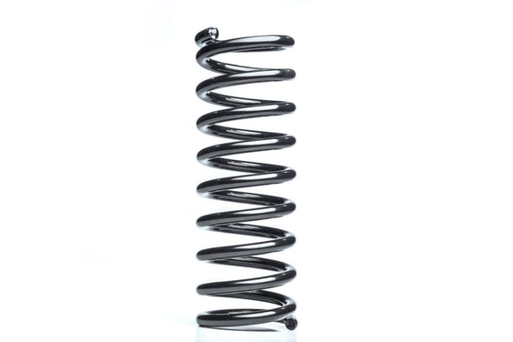 a black coil spring